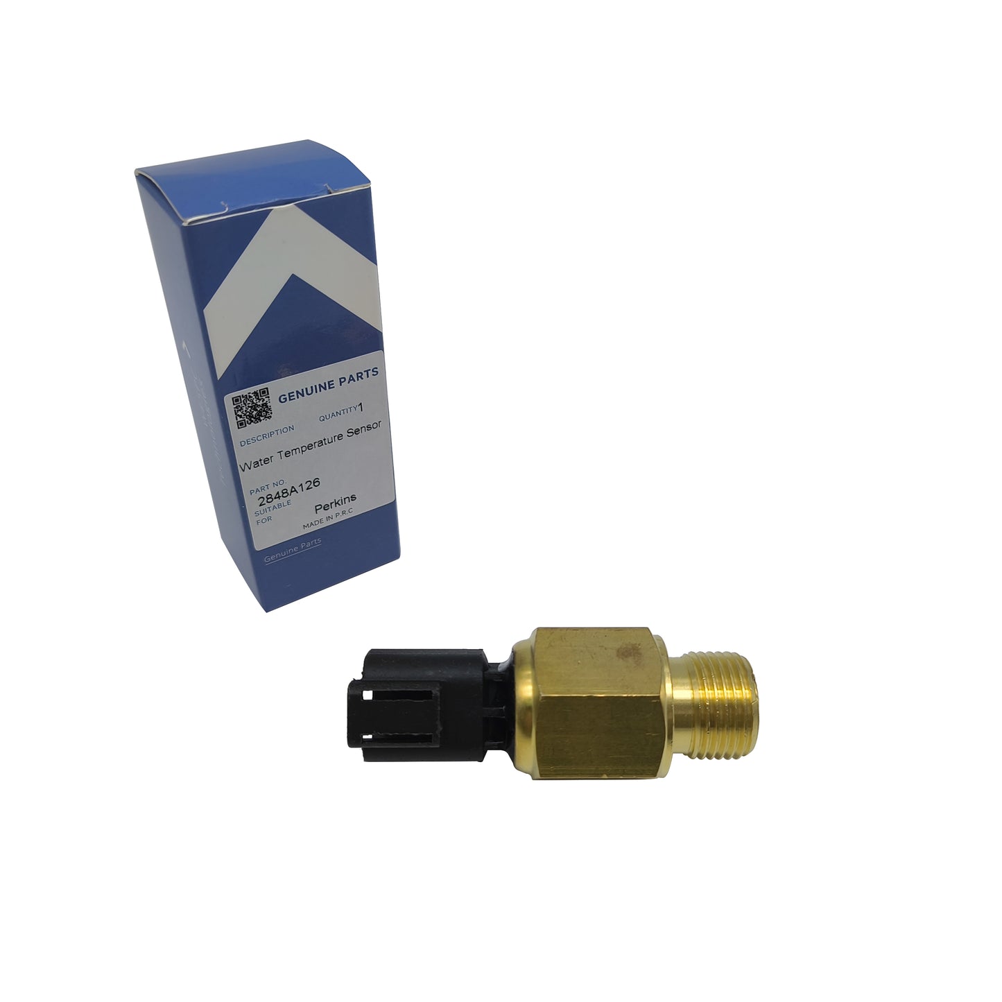 2848A126 Sensor de temperatura del agua WESPC. Adecuado para Perkins 2306 2506 2806 CH12541 053600F009 2848A129