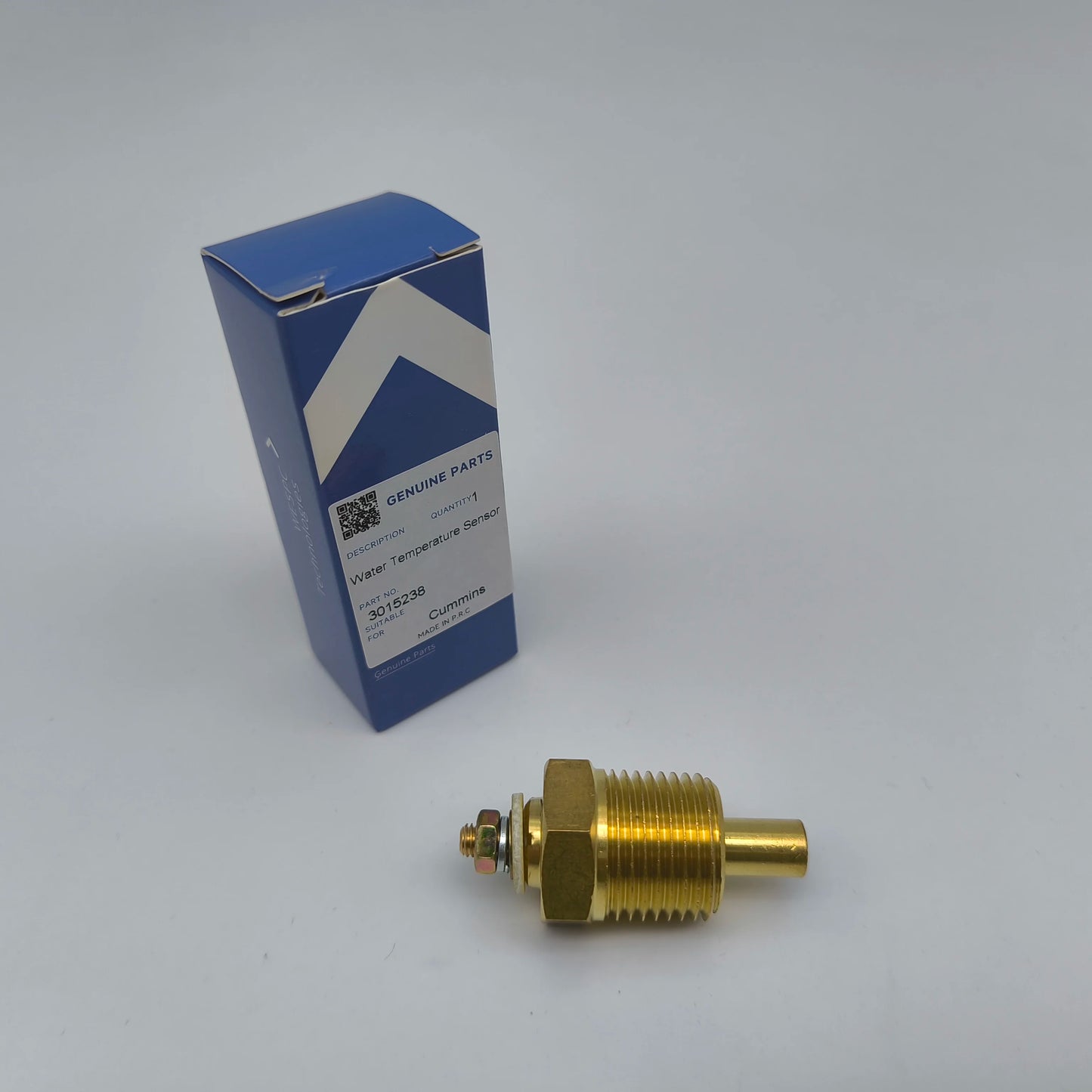 3015238 K19 Sensor de temperatura del agua 1/2 NPT Piezas del generador diésel WESPC. Adecuado para motor Cummins KTA19 QSK19