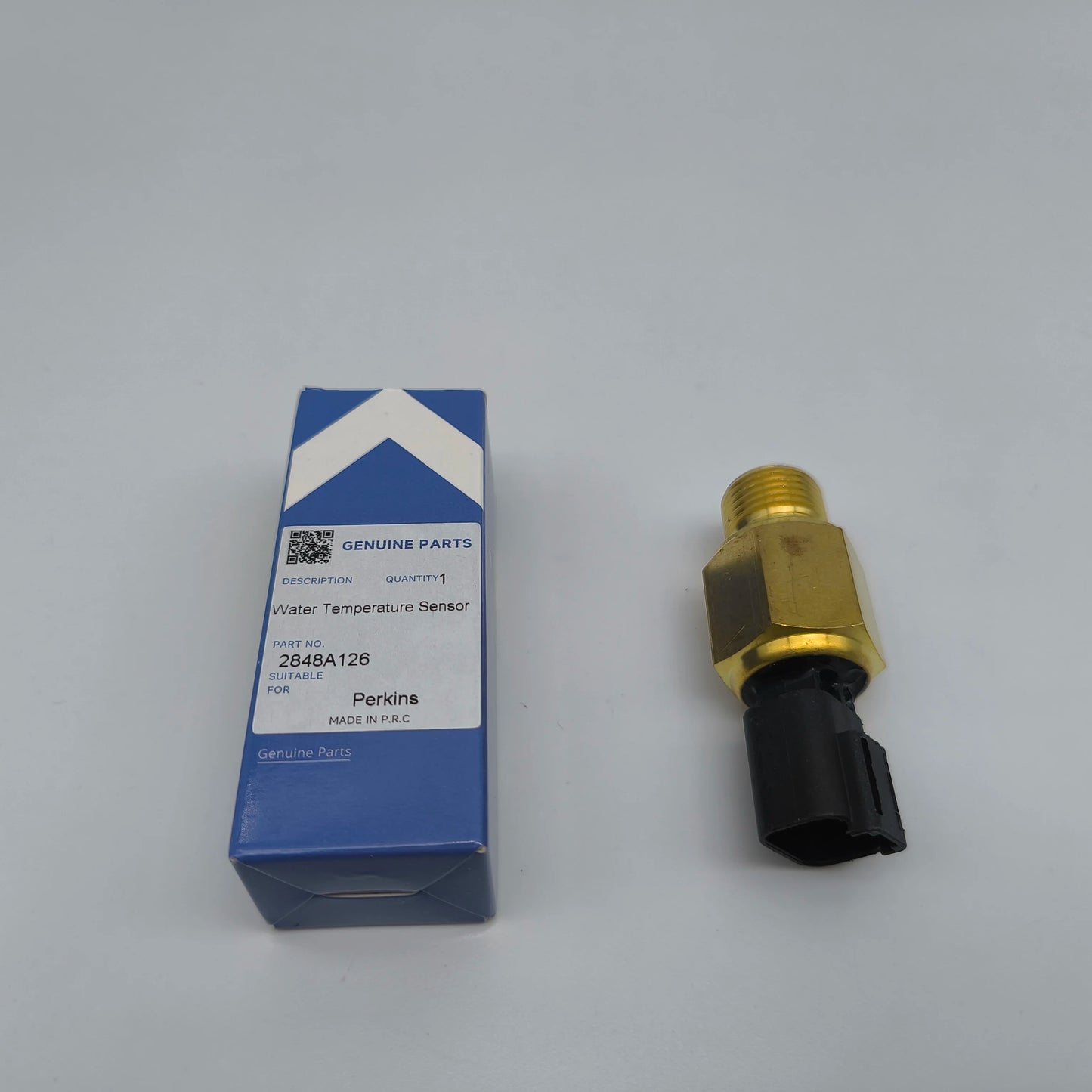 2848A126 Sensor de temperatura del agua WESPC. Adecuado para Perkins 2306 2506 2806 CH12541 053600F009 2848A129