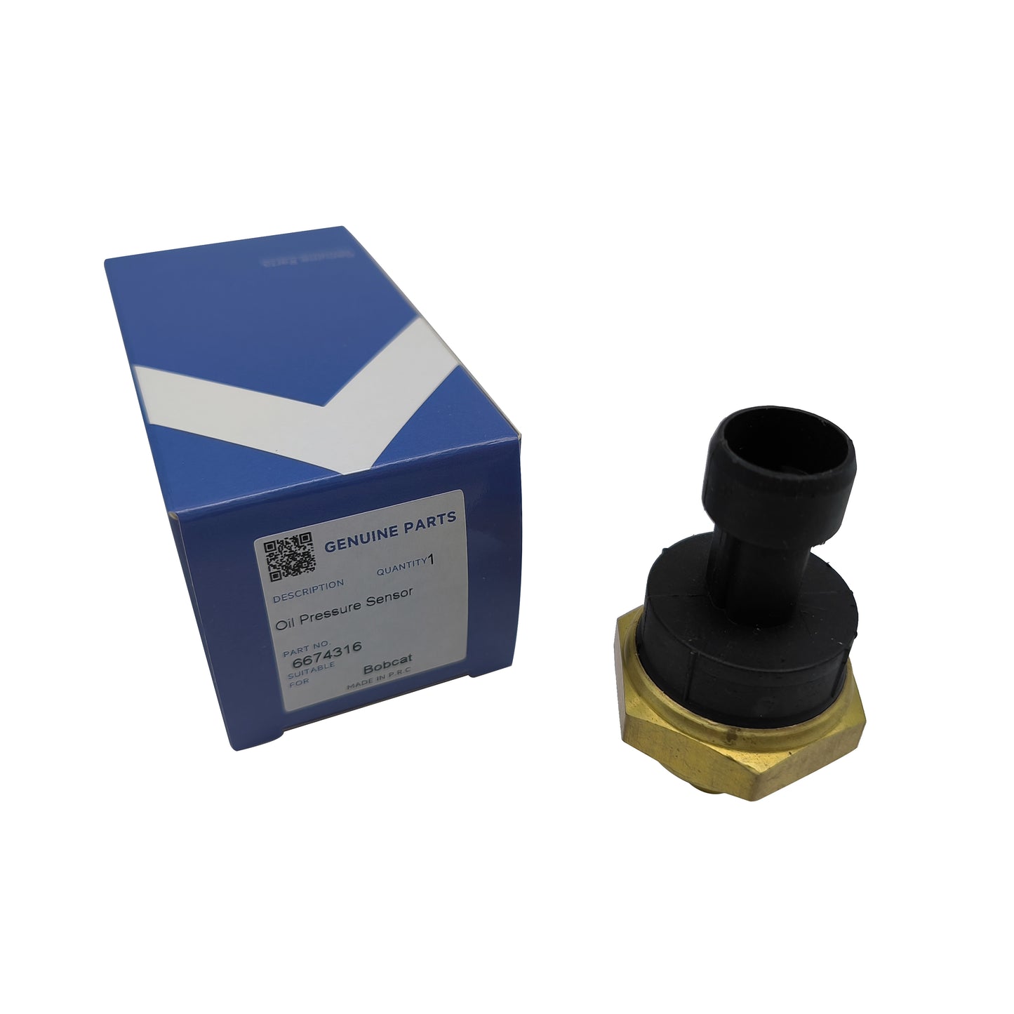 6674316 Sensor de presión de aceite WESPC. Adecuado para cargadoras Bobcat T750 T770 A220 A300 A770 T870 E32 E35 751 753 763 773 863 S100